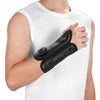 Fivali Wrist Brace for Sprain-WBF047-01-Open-Black