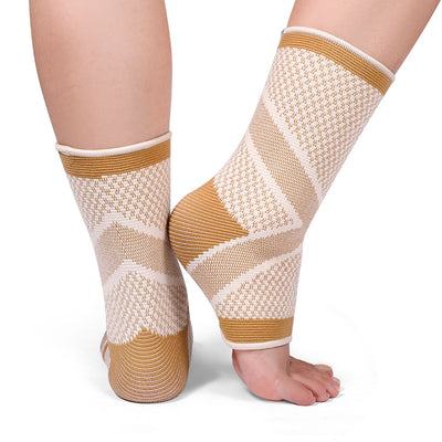 Fivali Ankle Sleeve-ABF082-01-Beige-S