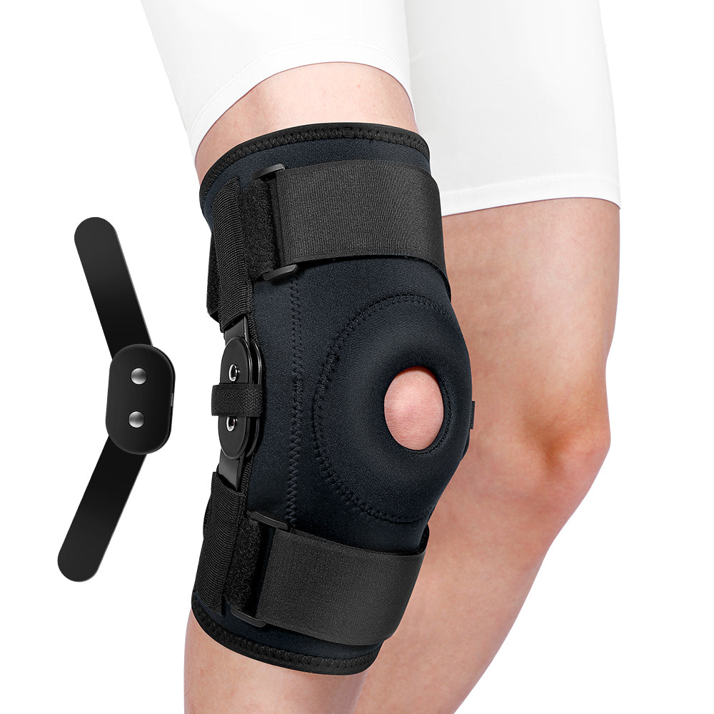 0-120 Degree Adjustable Hinged Knee Leg Brace Protector Bone Orthosis  Ligament Care Joint Support Rthopedic Knee Fixation Brace