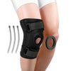 Fivali Sports Knee Brace-KBF042-01-Black-3XL/4XL