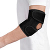 Fivali Adjustable Spring Elbow Pad-EBF041-01-Black