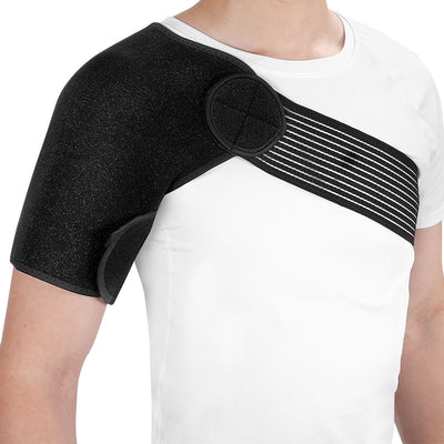 Fivali Sports Shoulder Support-SBF023-01-Black-01