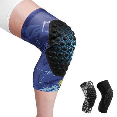 Fivali Knee Pads for Basketball-KBF044-01-Blue