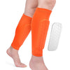Fivali Football Leg Sleeves-KBF071-01-Orange-M