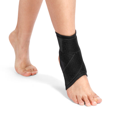 Fivali Ankle Compression Wrap-ABF034-Black-01-S