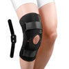 Fivali Hinge Knee Brace-KBF048-01-Black-L/XL