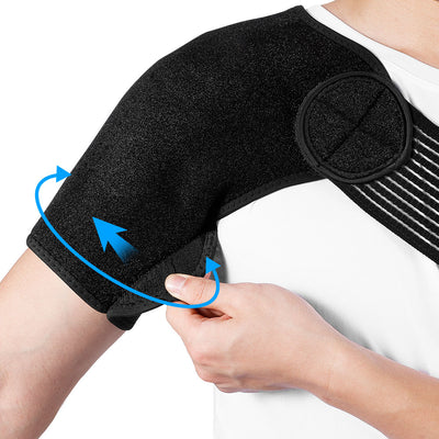 Fivali Sports Shoulder Support-SBF023-01-Black