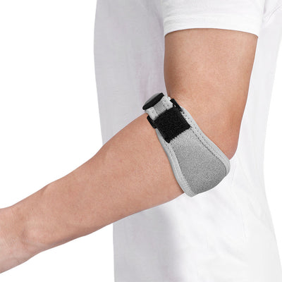 Fivali Elbow Band for Sports-EBF042-02-Grey