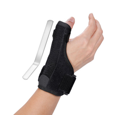 Fivali Thumb Spica Splint Brace-WBF026-01-Black-01