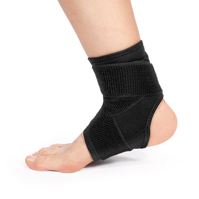 Fivali Ankle Compression Wrap-ABF034-Black-01-M