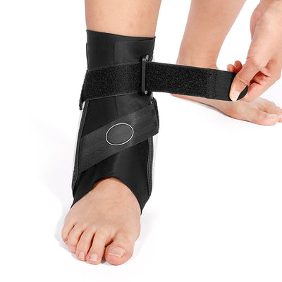 Fivali Ankle Compression Sleeve-ABF033-Black-01-S