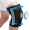 Fivali Knee Brace for Sports-KBF052-01-Black-L