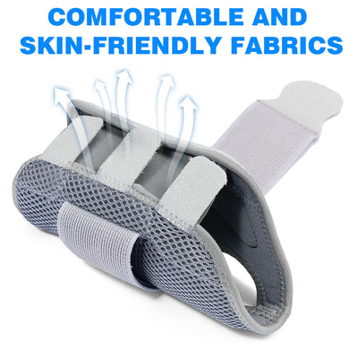 Fivali Sprained Wrist Brace-WBF052-01-Grey-M