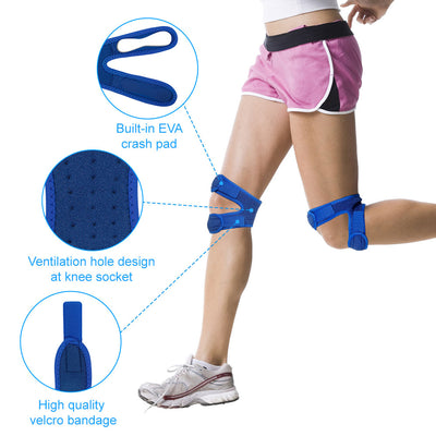 Fivali Knee Brace for Running-KBF023-20-Blue-03