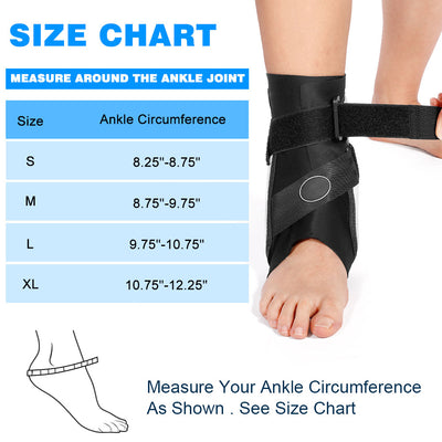 Fivali Ankle Compression Sleeve-Size