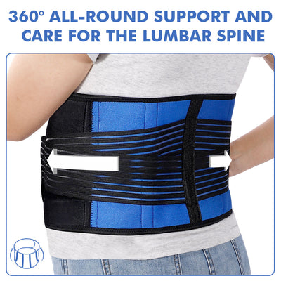 Fivali Back Belt Support Providing Breathability-BBF037-01-Blue-01