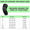 Fivali Adjustable Compression Knee Sleeves-KBF001-Black-01-SIZE