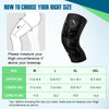 Fivali Compression Sport Knee Sleeves-KBF023-04-Black-SIZE