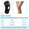 Fivali Hinge Knee Brace-KBF048-01-Black-SIZE