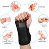 Fivali Wrist Brace for Sprain-WBF047-01-Open-Black-08